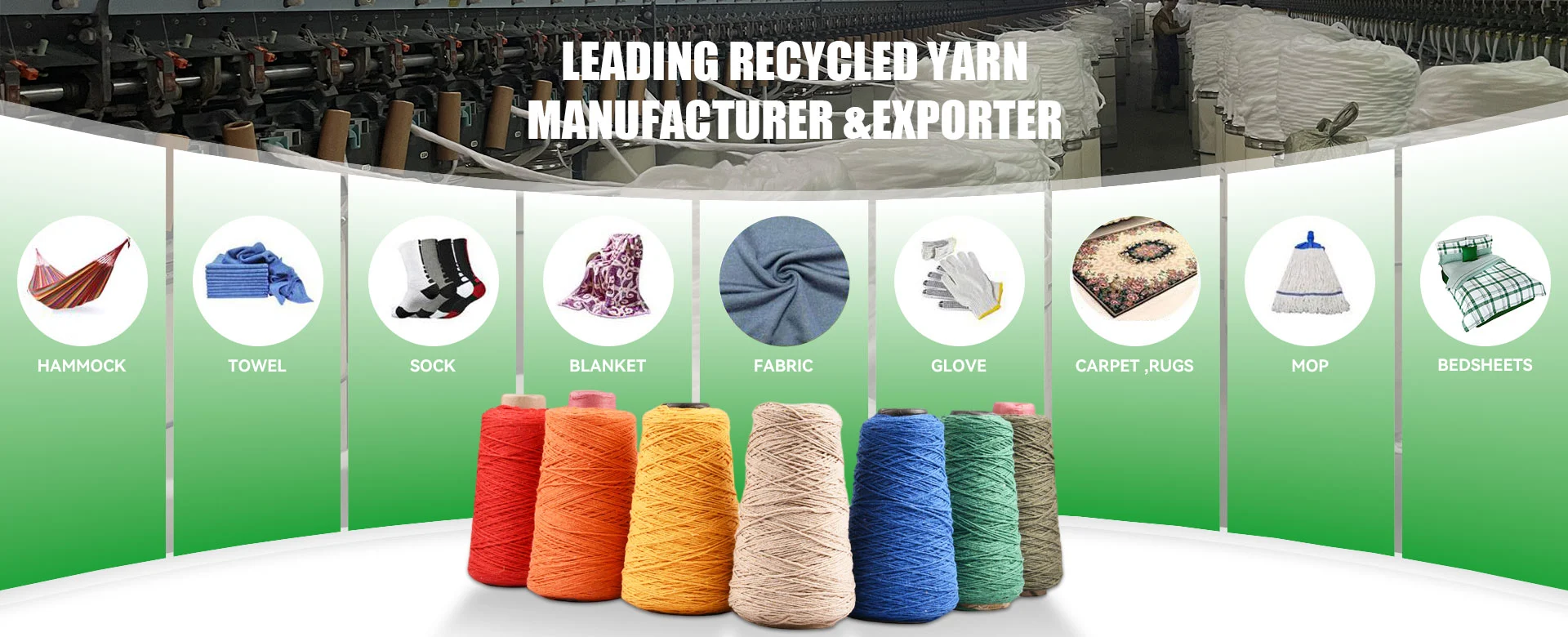 Vezető fonalgyártó és -exportőr